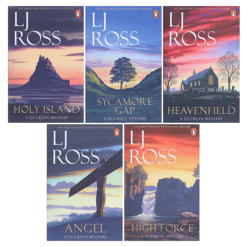 The DCI Ryan Mysteries (Vol. 1-5) By LJ Ross 5 Books Collection Set - Fiction - Paperback Fiction Penguin Random House