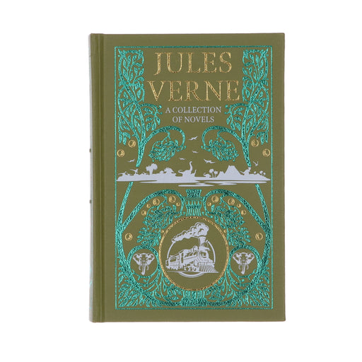 A Collection of Jules Verne Novels - Fiction - Leather Bound Hardback Fiction Wilco Books