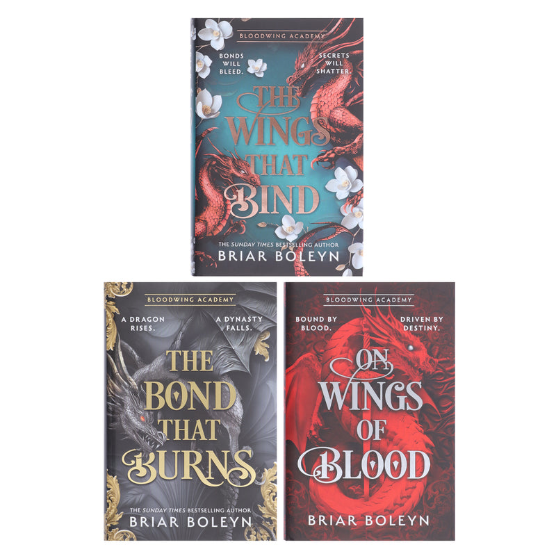 Bloodwing Academy Series by Briar Boleyn 3 Books Collection Set - Fiction - Hardback