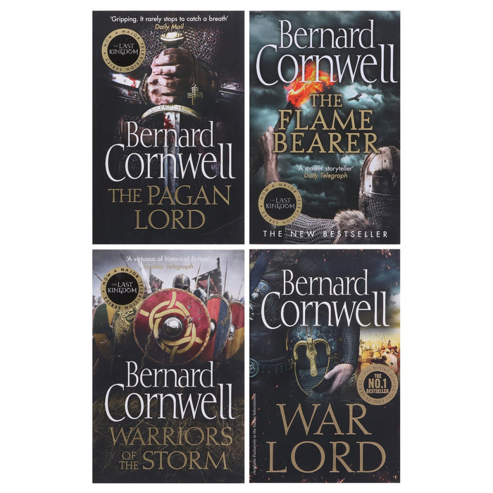 The Last Kingdom by Bernard Cornwell (Books 7, 9, 10 & 13) Collection 4 Books Set - Fiction - Paperback Fiction HarperCollins Publishers