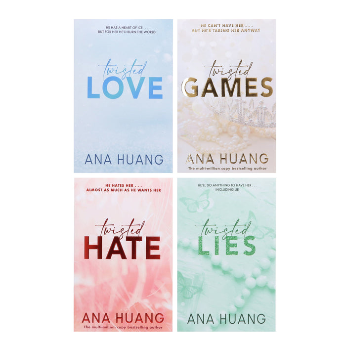 Twisted Series by Ana Huang 4 Books Collection Set - Fiction - Paperback Fiction Piatkus Books