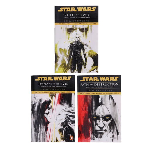 Star Wars Legends: The Darth Bane Series By Drew Karpyshyn 3 Books Collection Set - Fiction - Paperback Fiction Penguin