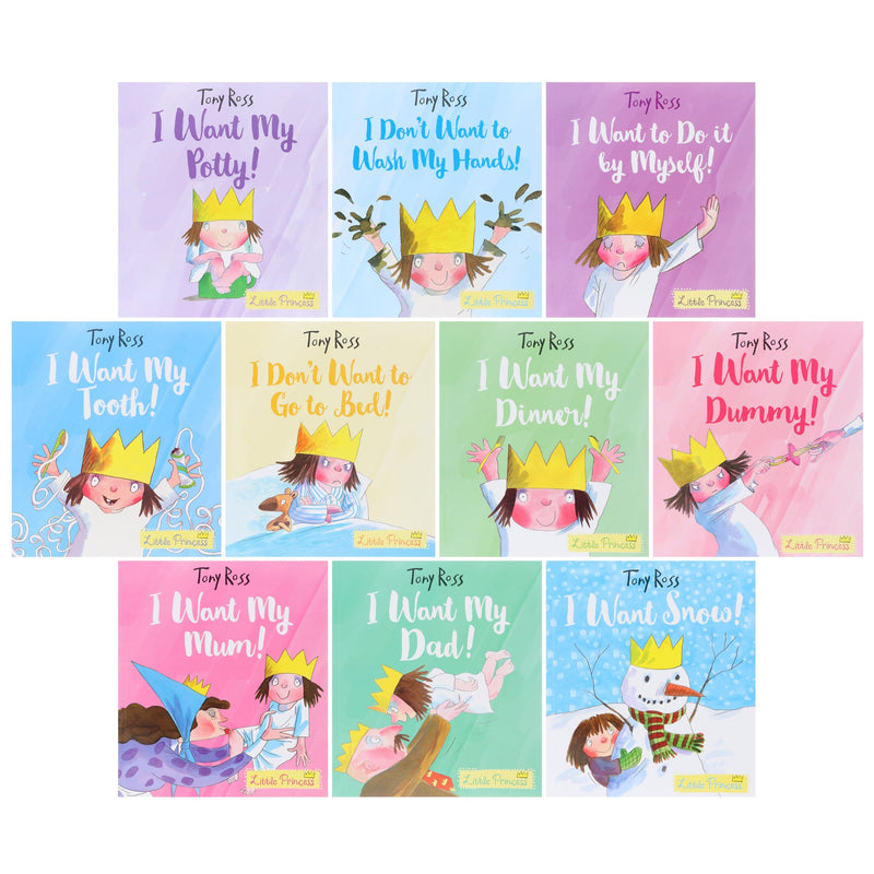 The Little Princess Collection By Tony Ross 10 Books Set - Ages 3+ - Paperback B2D DEALS Andersen Press Ltd