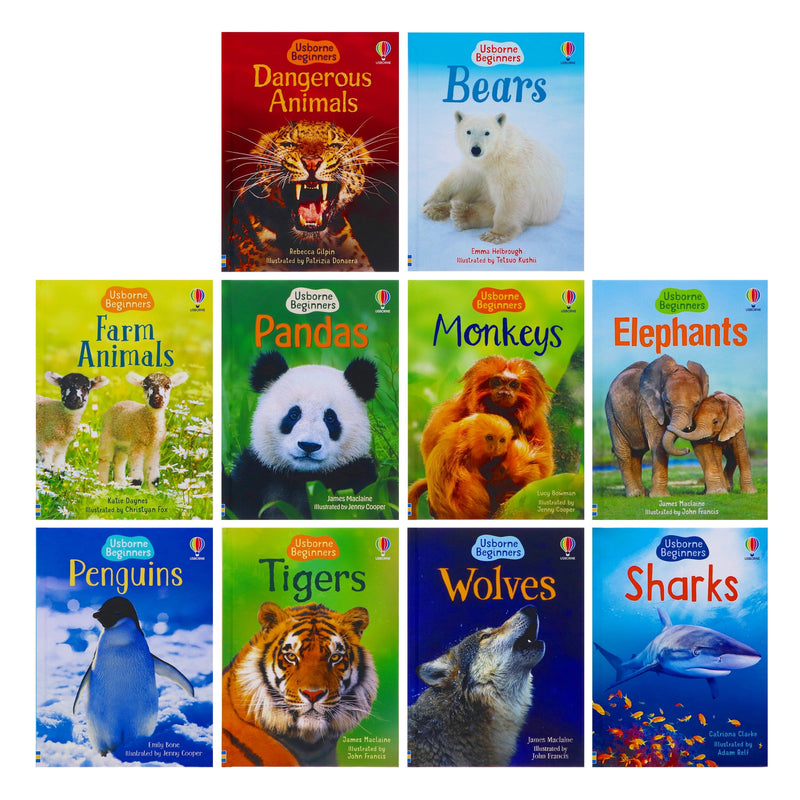 Usborne Beginners Series 30 Books Collection Box Set (Nature, Science & Animals) - Ages 4-10 - Hardback 7-9 Usborne Publishing Ltd
