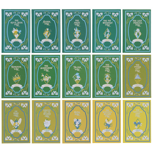 The Wizard of Oz: The Complete Collection by L. Frank Baum 15 Books Box Set - Ages 12+ - Hardback Young Adult Classic Editions