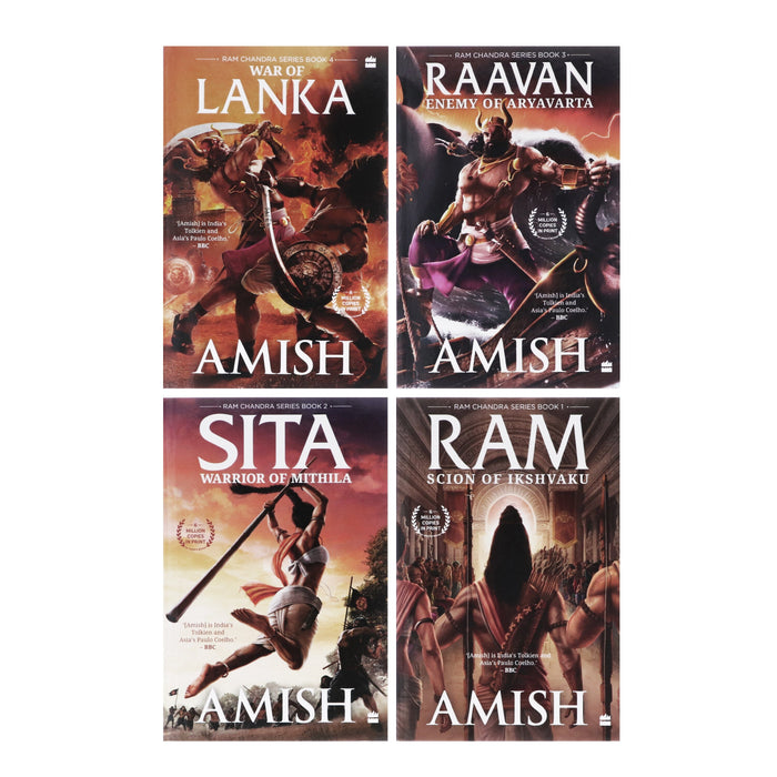 The Ram Chandra Series by Amish Tripathi 4 Books Collection - Fiction - Paperback Fiction HarperCollins Publishers