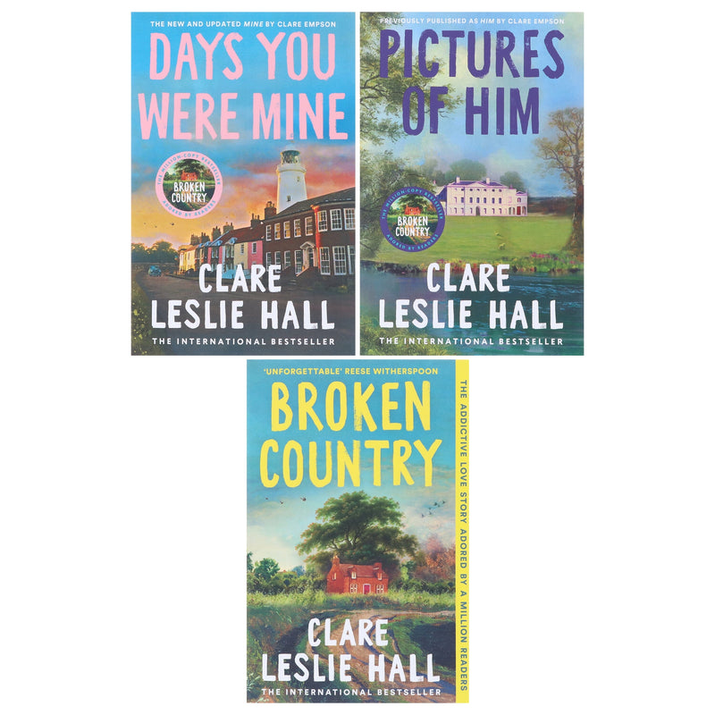 Days You Were Mine, Pictures of Him & Broken Country By Clare Leslie Hall 3 Books Collection Set - Fiction - Paperback Fiction Hachette