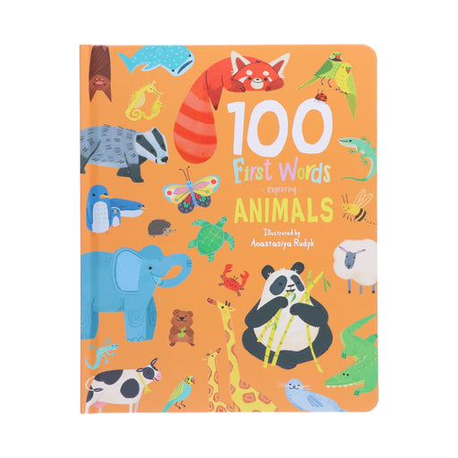 100 First Words Exploring Animals By Sweet Cherry Publishing - Ages 3-5 - Board Book 0-5 Sweet Cherry Publishing