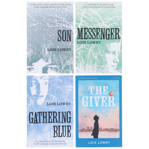 The Giver Quartet Series 4 Books Box Set By Lois Lowry - Fiction - Paperback Young Adult HarperCollins Publishers