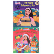 Ms Rachel Collection (Magic Halloween Box & Merry Christmas, Friends!) 2 Books Set - Ages 0-3 - Board Book 0-5 Penguin Random House