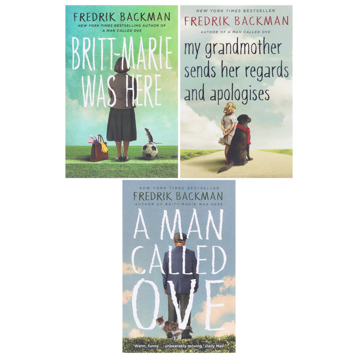 Fredrik Backman 3 Books Collection Set - Fiction - Paperback Fiction Hachette