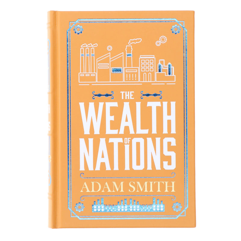The Wealth of Nations By Adam Smith - Non Fiction - Leather Bound Hardback Fiction Wilco Books