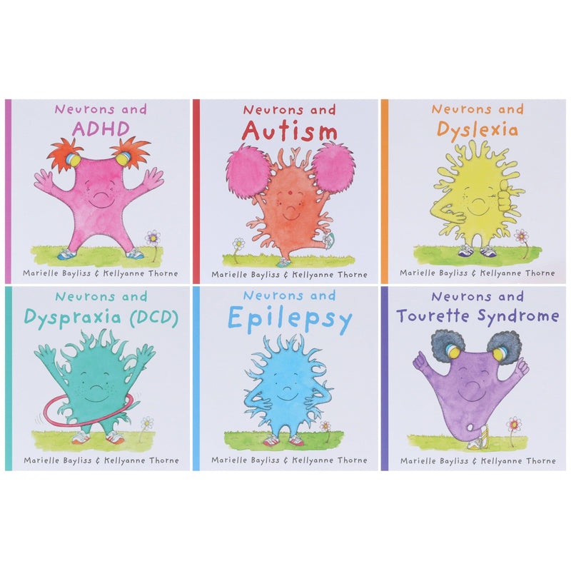 The Neurons Series by Marielle Bayliss Illustrated 6 Books Collection Set - Ages 3-7 - Paperback 3-5 Graffeg Limited
