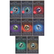 The Witcher Complete Series By Andrzej Sapkowski 8 Books Box Set Collection - Fiction - Paperback B2D DEALS Hachette