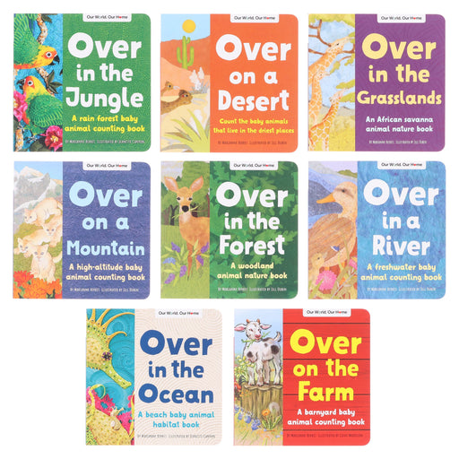 Our World, Our Home Little Library Collection by Marianne Berkes 8 Books Box Set - Ages 3+ - Board Book 3-5 Sourcebooks