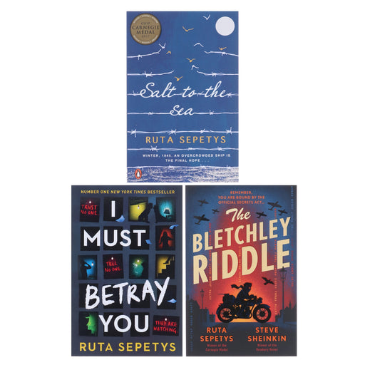 Ruta Sepetys & Steve Sheinkin Collection 3 Books Set - Ages 8+ - Paperback 7-9 Various