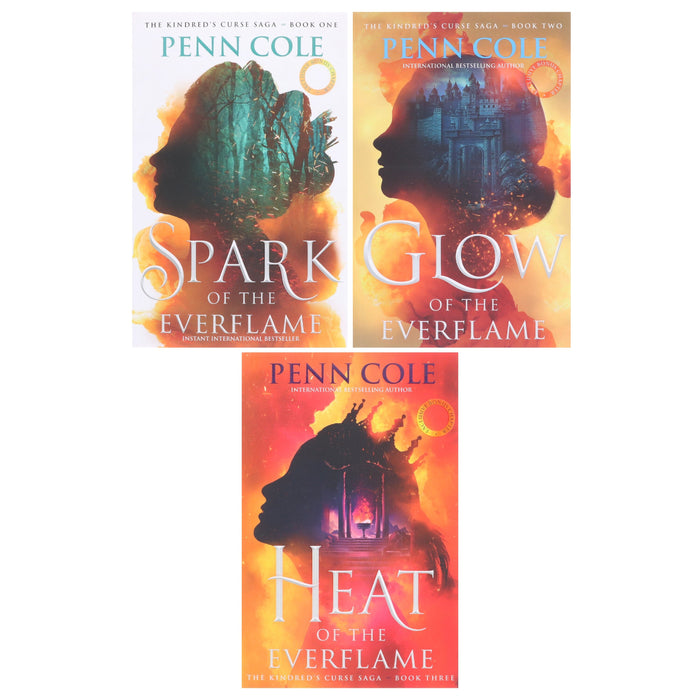The Kindred's Curse Saga by Penn Cole 3 Books Collection Set - Fiction - Paperback Fiction Hachette