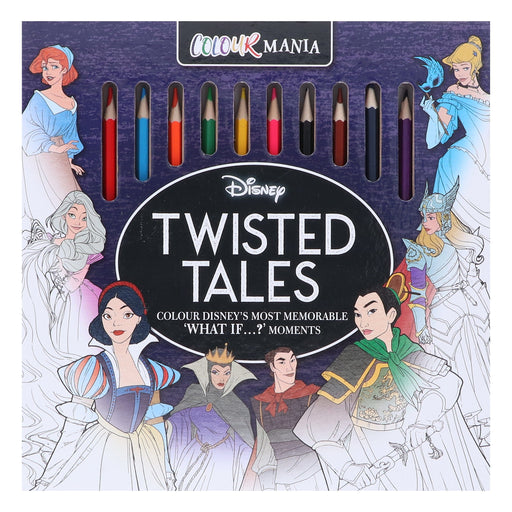 Disney: Twisted Tales Colourmania: Colour Disney's Most Memorable 'WHAT IF...?' Moments - Ages 10+ - Paperback 9-14 Autumn Publishing