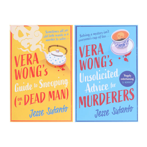 The Vera Wong Series by Jesse Sutanto 2 Books Collection Set - Fiction - Paperback Fiction HarperCollins Publishers