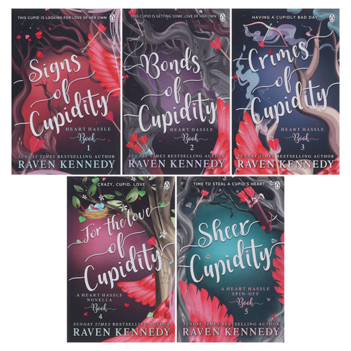 Heart Hassle Series by Raven Kennedy 5 Books Collection Set - Fiction - Paperback Fiction Penguin Random House