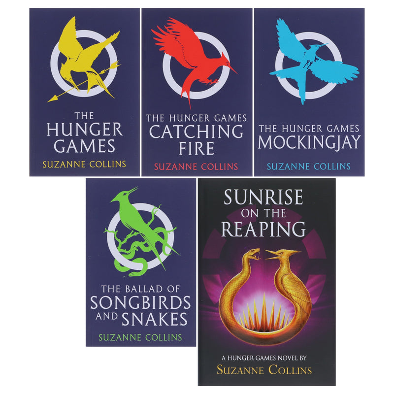 The Hunger Games Series by Suzanne Collins: 5 Books Collection Set - Ages 12-18 - Paperback/Hardback Fiction Scholastic