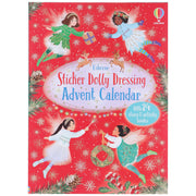 Sticker Dolly Dressing Christmas Advent Calendar: A Festive Collection of Dress Up Sticker Dolls, Puzzles, and other Activity Books - Ages 5+ - Paperback 5-7 Usborne Publishing Ltd