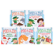 Poo In The Zoo Series By Steve Smallman 5 Books Picture Stories Collection - Ages 3-6 - Paperback 0-5 Little Tiger Press Group
