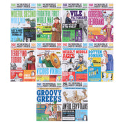 Horrible Histories Savage 10 Book Collection Set By Terry Deary - Ages 8-12 - Paperback 9-14 Scholastic