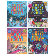 Super Happy Magic Forest Series by Matty Long: Colour illustrated 4 Books Collection Set - Ages 6+ - Paperback Graphic Novels Oxford University Press