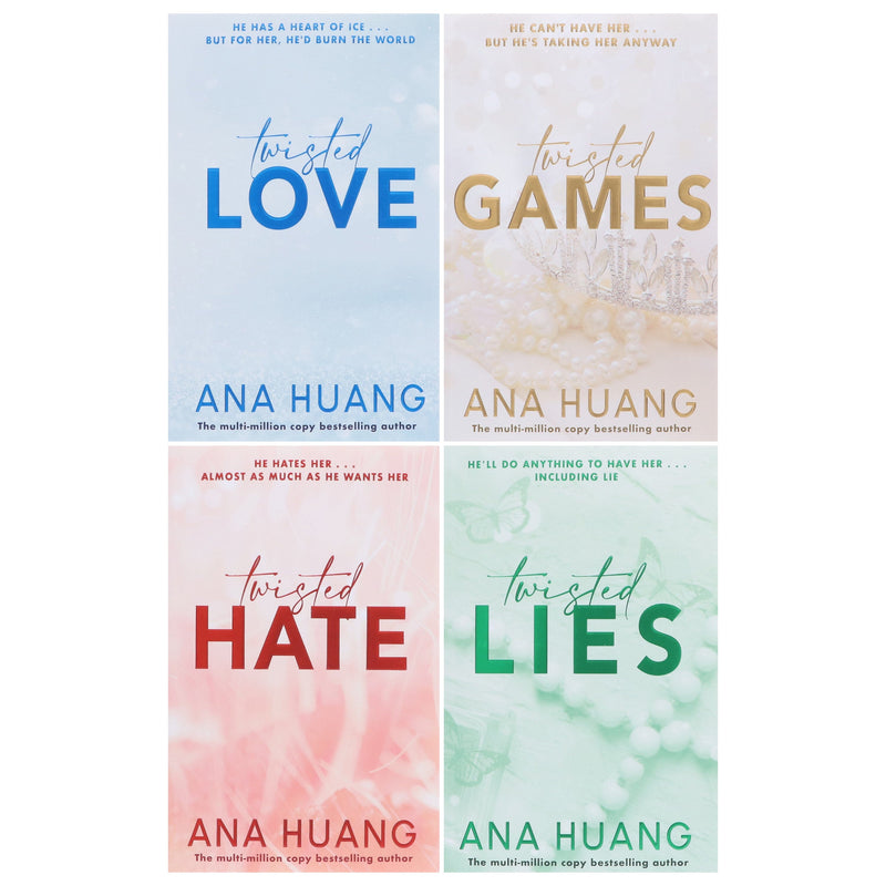 Twisted Series by Ana Huang 4 Books Collection Box Set - Fiction - Paperback Fiction Piatkus Books