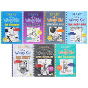 Diary of a Wimpy Kid (Book 12-18) By Jeff Kinney 7 Books Collection Set - Ages 7+ - Paperback 7-9 Penguin Random House Children's UK
