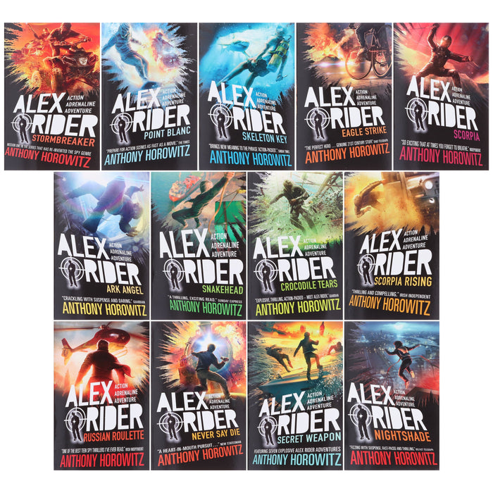 Alex Rider The Complete Missions 11 Books Box Set — Books2Door