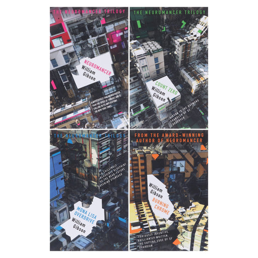 Sprawl Series by William Gibson 4 Books Collection Set - Fiction - Paperback Fiction Hachette