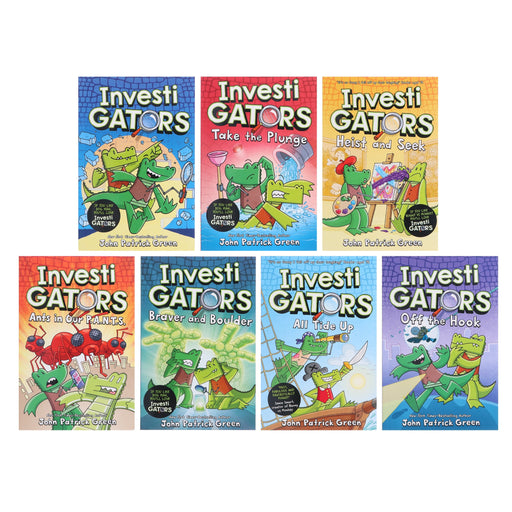 InvestiGators By John Patrick Green 7 Books Collection Set - Ages 7-9 - Paperback 7-9 Pan Macmillan
