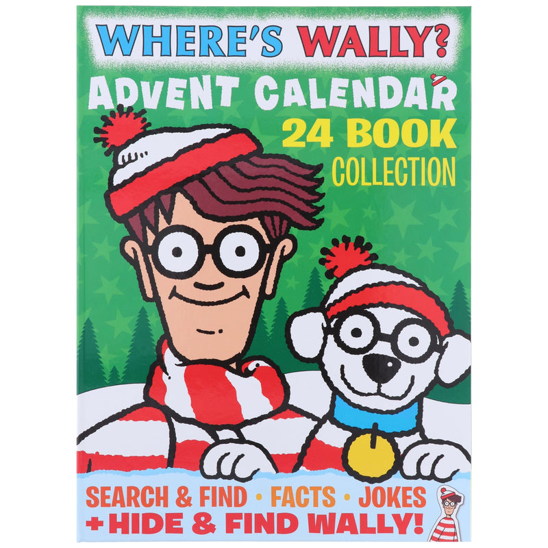 Where's Wally? Advent Calendar 24 Book Collection by Martin Handford - Ages 5+ - Paperback 5-7 Walker Books