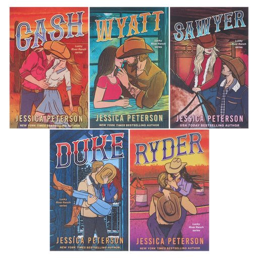 Lucky River Ranch Series by Jessica Peterson 5 Books Collection Set - Fiction - Paperback Fiction Hachette
