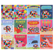 Elmer Picture 12 Books Collection by David McKee - Ages 5+ - Paperback 5-7 Andersen Press Ltd