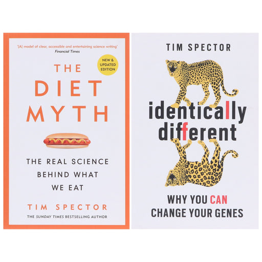 The Diet Myth & Identically Different: by Professor Tim Spector 2 Books Collection Set - Non Fiction - Paperback Non-Fiction Hachette
