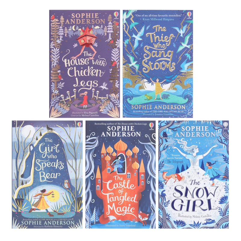 The House with Chicken Legs By Sophie Anderson 5 Books Collection Set - Age 8-12 - Paperback 9-14 Usborne Publishing Ltd