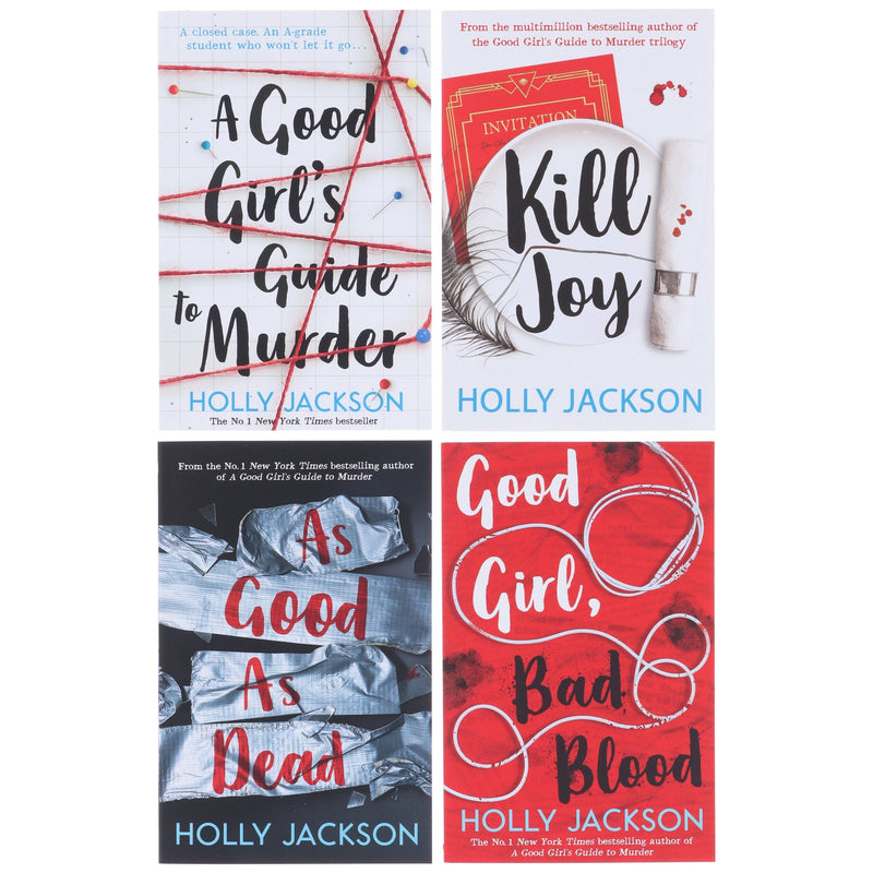 A Good Girl’s Guide To Murder Series By Holly Jackson 4 Books Collection Box Set - Ages 14+ - Paperback Young Adult Harpercollins Publisher