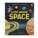 Usborne Lift-The-Flap Look Inside Space by Rob Lloyd Jones - Ages 5+ - Board Book 5-7 Usborne Publishing Ltd