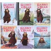 Rabbit and Bear Series By Julian Gough & Jim Field 6 Books Collection Set - Ages 5-8 - Paperback 7-9 Hachette