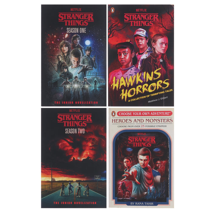 Stranger Things Collection 4 Books Set - Ages 7-14 - Paperback 7-9 Penguin Random House