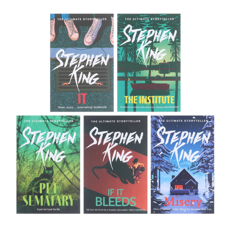 Stephen King Epic Classic Collection 5 Books Box Set - Fiction - Paperback Fiction Hachette