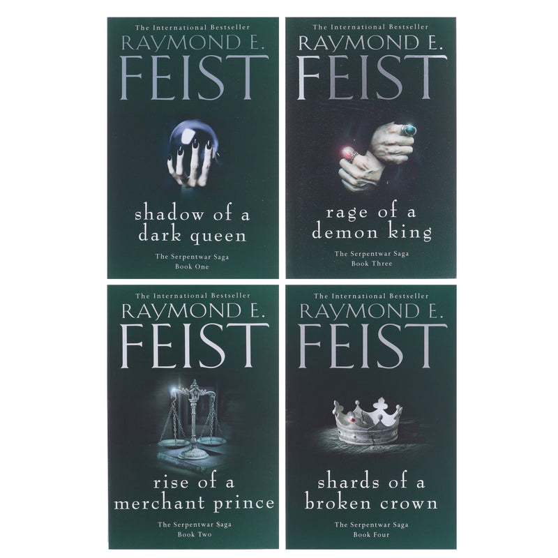 Riftwar Cycle: The Serpentwar Saga Series By Raymond E. Feist 4 Books Collection Set - Fiction - Paperback Fiction HarperCollins Publishers