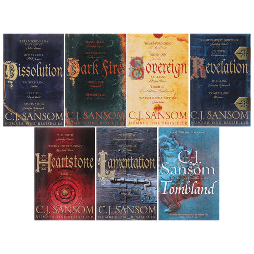 Shardlake Series By C J Sansom 7 Books Collection Set - Fiction - Paperback Fiction Pan Macmillan