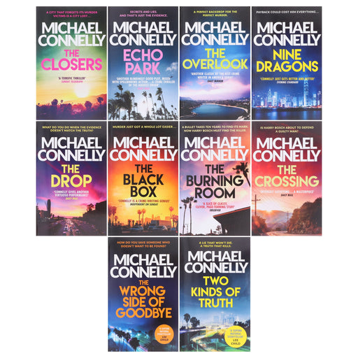 Harry Bosch by Michael Connelly: Books 11-20 Collection Set - Fiction - Paperback Fiction Hachette
