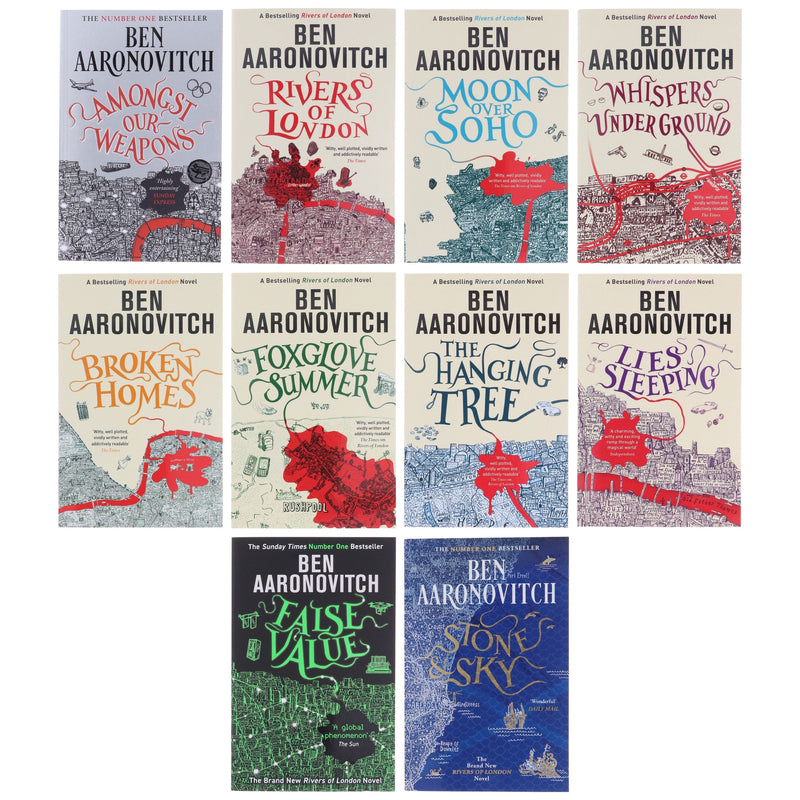 Rivers of London Series by Ben Aaronovitch 10 Books Collection Set - Fiction - Paperback Fiction Hachette