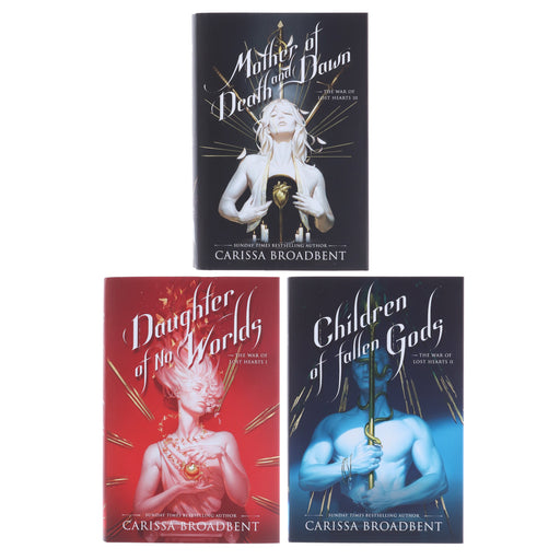 The War of Lost Hearts Trilogy by Carissa Broadbent 3 Books Collection Set - Fiction - Hardback Fiction Macmillan