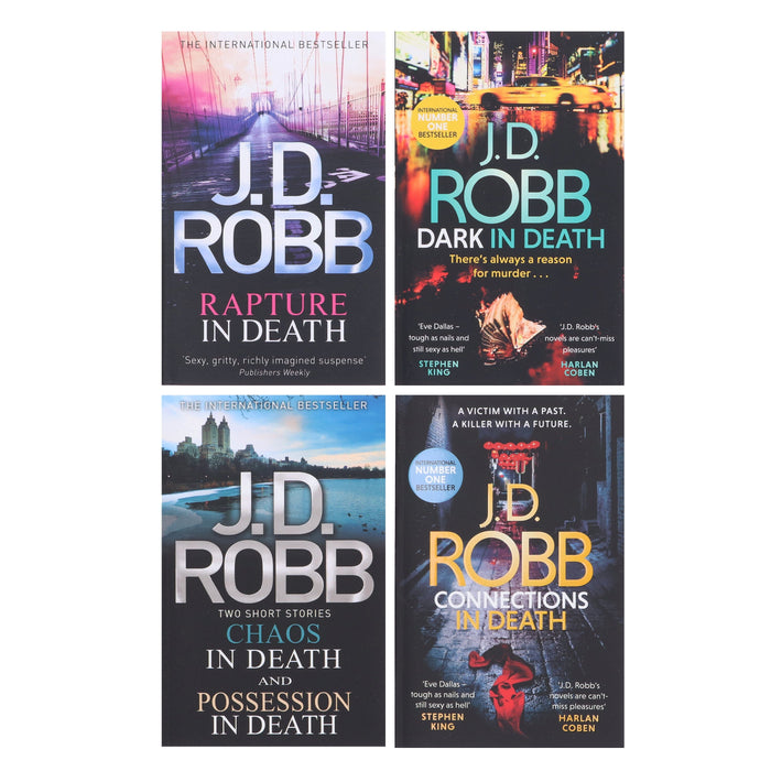 In Death Series By J.D. Robb 4 Books Collection Set - Fiction - Paperback Fiction Piatkus Books